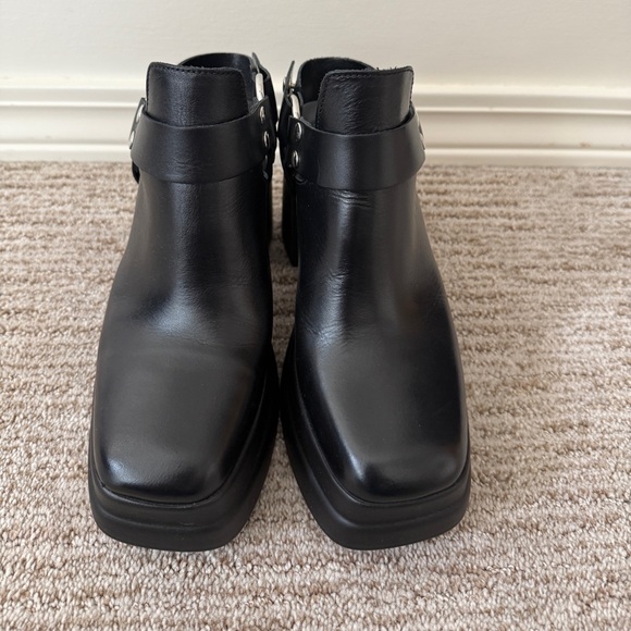 Free People Hybrid Harness Boots in Black, Size 6 - Picture 8 of 9